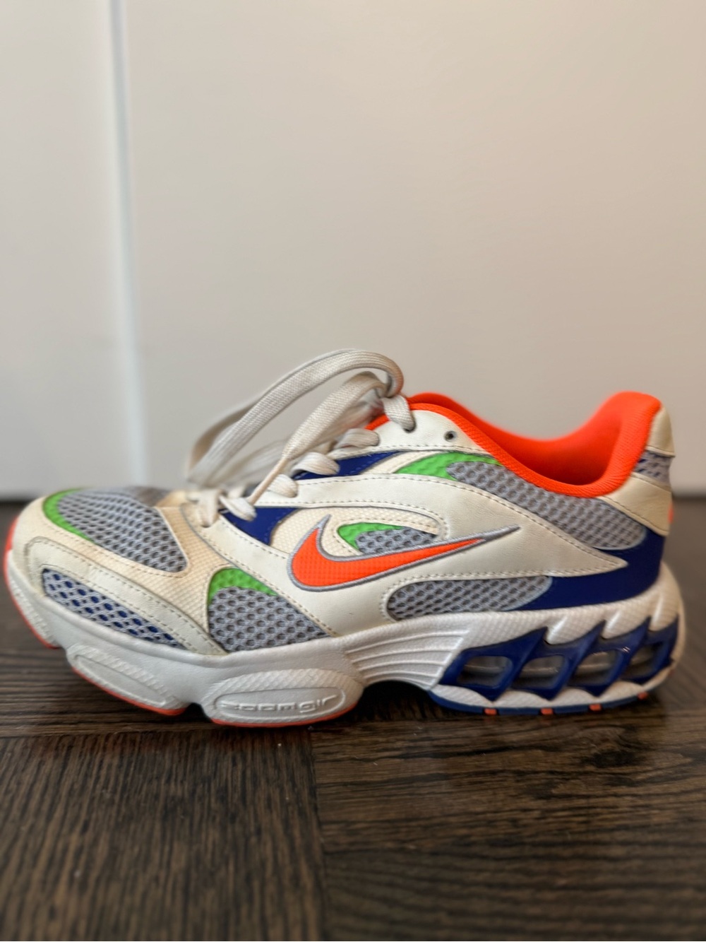 Nike Zoom Air Fire Sail Blue Crimson - Picture 9 of 12